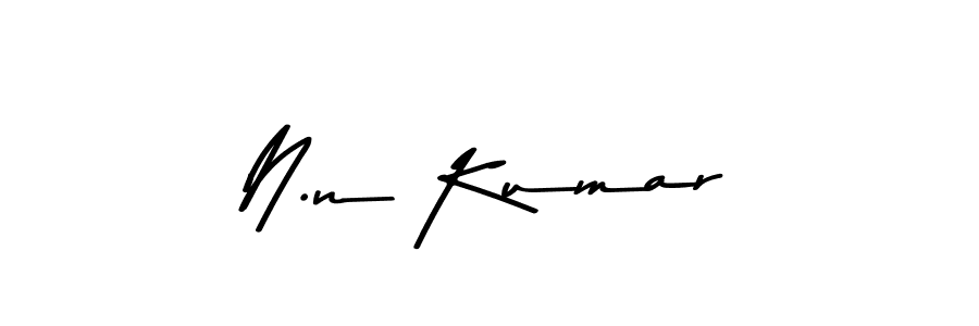 The best way (Asem Kandis PERSONAL USE) to make a short signature is to pick only two or three words in your name. The name N.n Kumar include a total of six letters. For converting this name. N.n Kumar signature style 9 images and pictures png