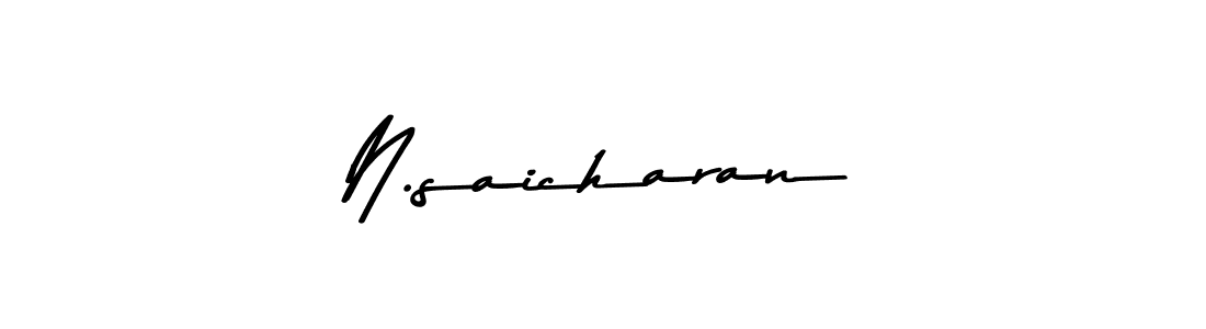 You should practise on your own different ways (Asem Kandis PERSONAL USE) to write your name (N.saicharan) in signature. don't let someone else do it for you. N.saicharan signature style 9 images and pictures png