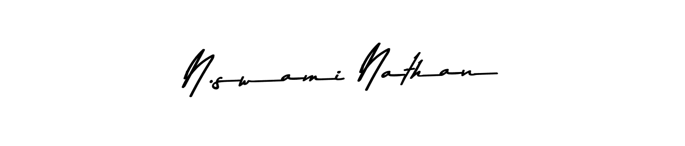 This is the best signature style for the N.swami Nathan name. Also you like these signature font (Asem Kandis PERSONAL USE). Mix name signature. N.swami Nathan signature style 9 images and pictures png