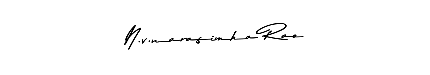 How to Draw N.v.narasimha Rao signature style? Asem Kandis PERSONAL USE is a latest design signature styles for name N.v.narasimha Rao. N.v.narasimha Rao signature style 9 images and pictures png