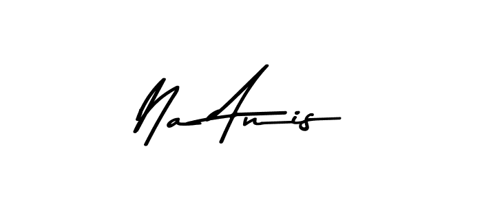 Design your own signature with our free online signature maker. With this signature software, you can create a handwritten (Asem Kandis PERSONAL USE) signature for name Na Anis. Na Anis signature style 9 images and pictures png