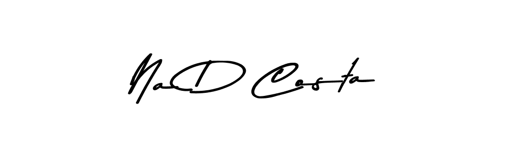 Make a beautiful signature design for name Na D Costa. Use this online signature maker to create a handwritten signature for free. Na D Costa signature style 9 images and pictures png
