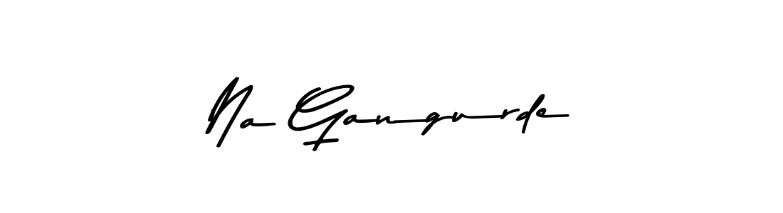 Also You can easily find your signature by using the search form. We will create Na Gangurde name handwritten signature images for you free of cost using Asem Kandis PERSONAL USE sign style. Na Gangurde signature style 9 images and pictures png