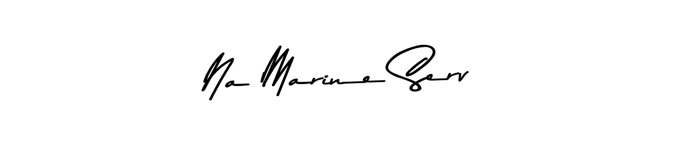 Design your own signature with our free online signature maker. With this signature software, you can create a handwritten (Asem Kandis PERSONAL USE) signature for name Na Marine Serv. Na Marine Serv signature style 9 images and pictures png