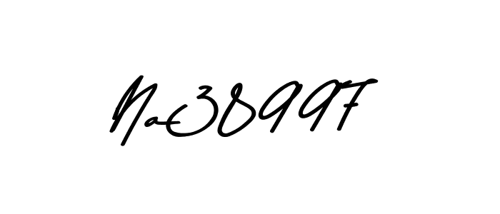 Use a signature maker to create a handwritten signature online. With this signature software, you can design (Asem Kandis PERSONAL USE) your own signature for name Na38997. Na38997 signature style 9 images and pictures png