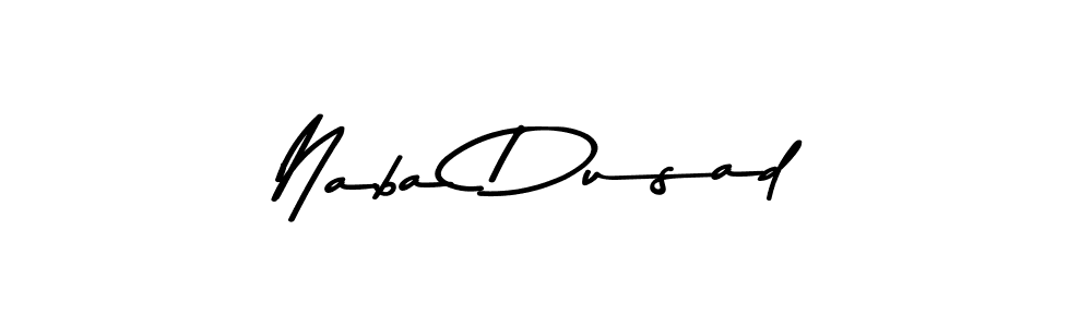 if you are searching for the best signature style for your name Naba Dusad. so please give up your signature search. here we have designed multiple signature styles  using Asem Kandis PERSONAL USE. Naba Dusad signature style 9 images and pictures png