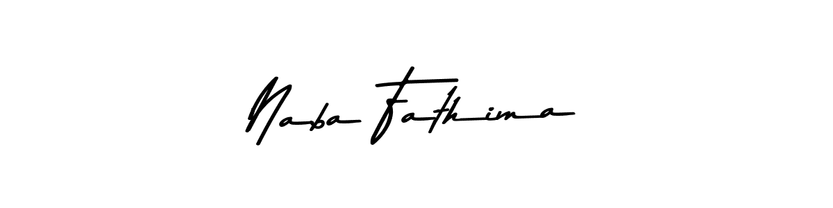 Similarly Asem Kandis PERSONAL USE is the best handwritten signature design. Signature creator online .You can use it as an online autograph creator for name Naba Fathima. Naba Fathima signature style 9 images and pictures png