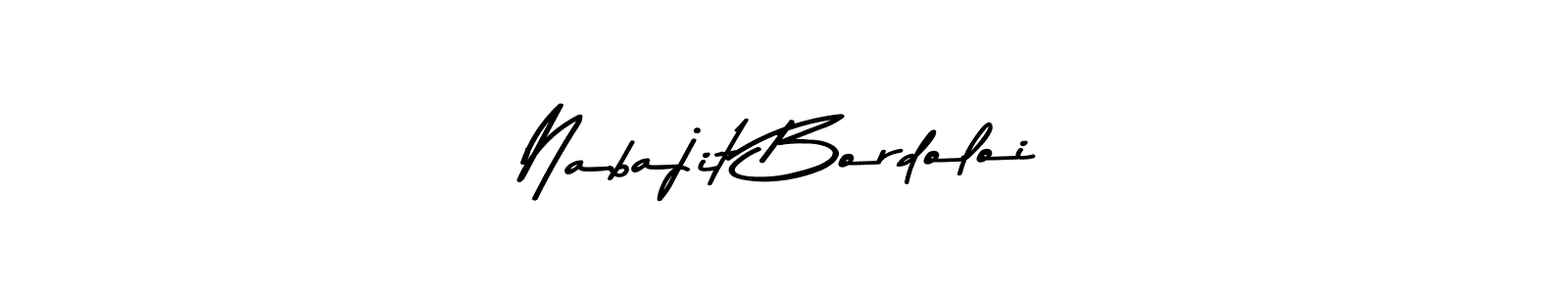 Use a signature maker to create a handwritten signature online. With this signature software, you can design (Asem Kandis PERSONAL USE) your own signature for name Nabajit Bordoloi. Nabajit Bordoloi signature style 9 images and pictures png