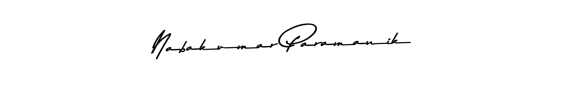 if you are searching for the best signature style for your name Nabakumar Paramanik. so please give up your signature search. here we have designed multiple signature styles  using Asem Kandis PERSONAL USE. Nabakumar Paramanik signature style 9 images and pictures png