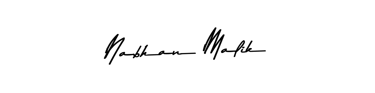 Also You can easily find your signature by using the search form. We will create Nabhan Malik name handwritten signature images for you free of cost using Asem Kandis PERSONAL USE sign style. Nabhan Malik signature style 9 images and pictures png