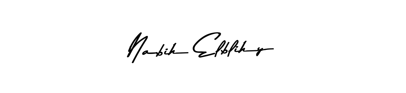 Also we have Nabih Elblihy name is the best signature style. Create professional handwritten signature collection using Asem Kandis PERSONAL USE autograph style. Nabih Elblihy signature style 9 images and pictures png