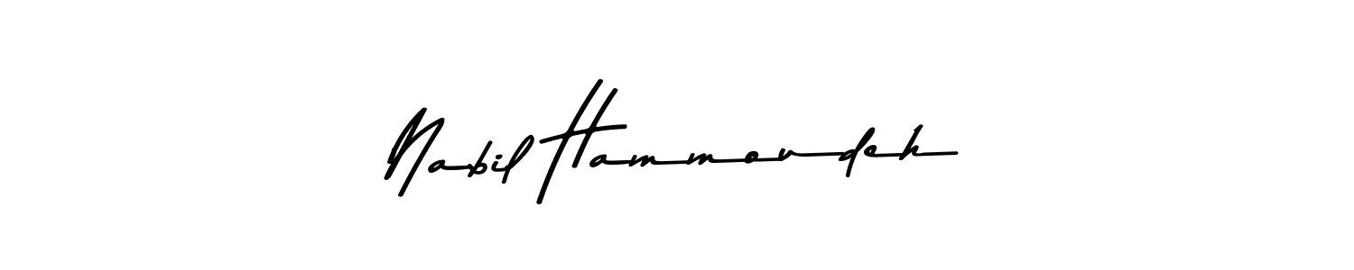 It looks lik you need a new signature style for name Nabil Hammoudeh. Design unique handwritten (Asem Kandis PERSONAL USE) signature with our free signature maker in just a few clicks. Nabil Hammoudeh signature style 9 images and pictures png