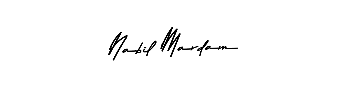 if you are searching for the best signature style for your name Nabil Mardam. so please give up your signature search. here we have designed multiple signature styles  using Asem Kandis PERSONAL USE. Nabil Mardam signature style 9 images and pictures png