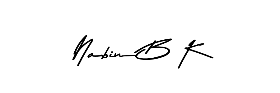 Also You can easily find your signature by using the search form. We will create Nabin B K name handwritten signature images for you free of cost using Asem Kandis PERSONAL USE sign style. Nabin B K signature style 9 images and pictures png