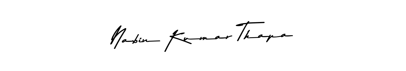 How to make Nabin Kumar Thapa signature? Asem Kandis PERSONAL USE is a professional autograph style. Create handwritten signature for Nabin Kumar Thapa name. Nabin Kumar Thapa signature style 9 images and pictures png