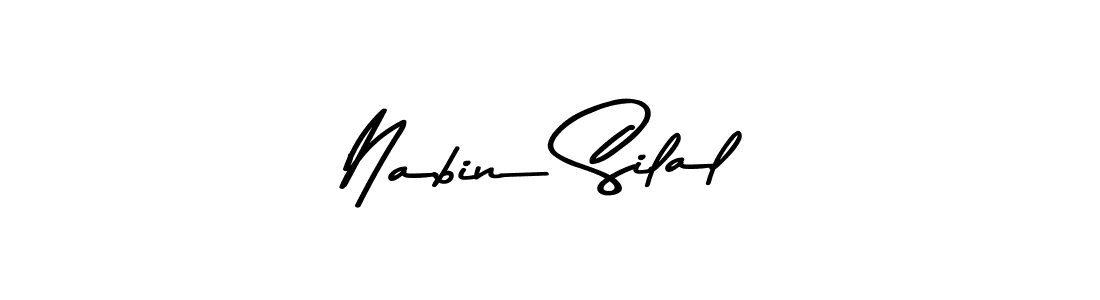 The best way (Asem Kandis PERSONAL USE) to make a short signature is to pick only two or three words in your name. The name Nabin Silal include a total of six letters. For converting this name. Nabin Silal signature style 9 images and pictures png