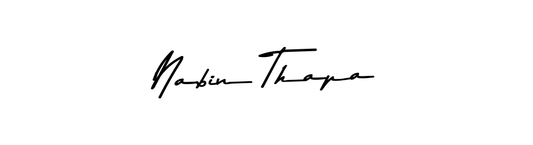 Make a short Nabin Thapa signature style. Manage your documents anywhere anytime using Asem Kandis PERSONAL USE. Create and add eSignatures, submit forms, share and send files easily. Nabin Thapa signature style 9 images and pictures png
