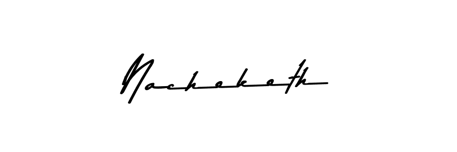 Nacheketh stylish signature style. Best Handwritten Sign (Asem Kandis PERSONAL USE) for my name. Handwritten Signature Collection Ideas for my name Nacheketh. Nacheketh signature style 9 images and pictures png