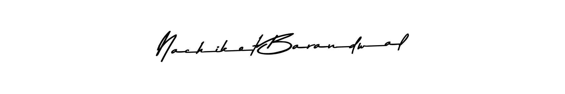 Also we have Nachiket Barandwal name is the best signature style. Create professional handwritten signature collection using Asem Kandis PERSONAL USE autograph style. Nachiket Barandwal signature style 9 images and pictures png