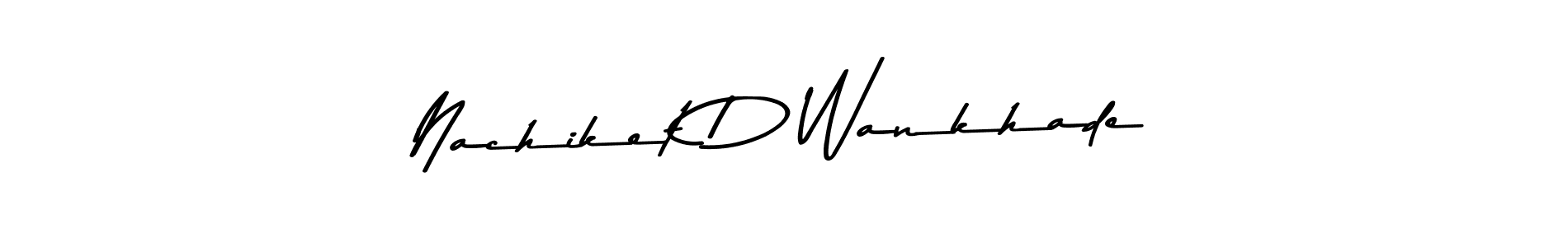 It looks lik you need a new signature style for name Nachiket D Wankhade. Design unique handwritten (Asem Kandis PERSONAL USE) signature with our free signature maker in just a few clicks. Nachiket D Wankhade signature style 9 images and pictures png