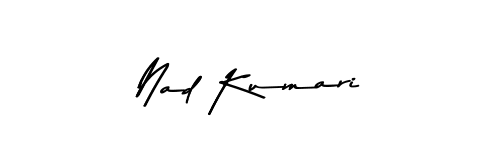 Make a beautiful signature design for name Nad Kumari. Use this online signature maker to create a handwritten signature for free. Nad Kumari signature style 9 images and pictures png