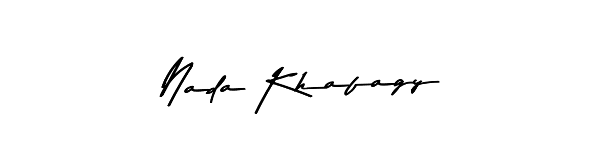 How to make Nada Khafagy signature? Asem Kandis PERSONAL USE is a professional autograph style. Create handwritten signature for Nada Khafagy name. Nada Khafagy signature style 9 images and pictures png