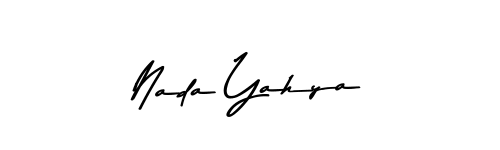 You should practise on your own different ways (Asem Kandis PERSONAL USE) to write your name (Nada Yahya) in signature. don't let someone else do it for you. Nada Yahya signature style 9 images and pictures png