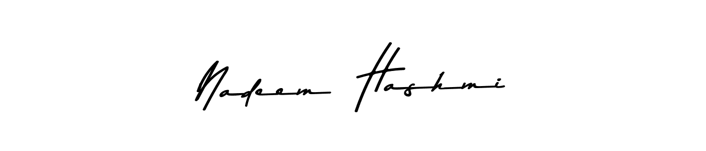 Asem Kandis PERSONAL USE is a professional signature style that is perfect for those who want to add a touch of class to their signature. It is also a great choice for those who want to make their signature more unique. Get Nadeem  Hashmi name to fancy signature for free. Nadeem  Hashmi signature style 9 images and pictures png