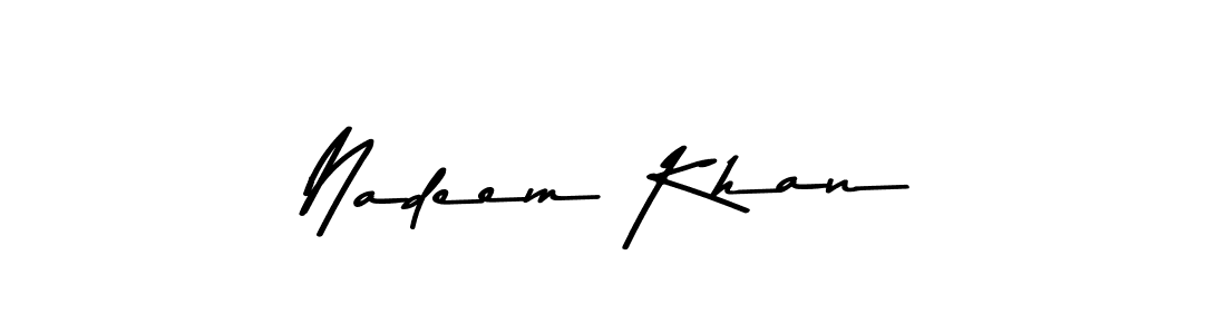 It looks lik you need a new signature style for name Nadeem Khan. Design unique handwritten (Asem Kandis PERSONAL USE) signature with our free signature maker in just a few clicks. Nadeem Khan signature style 9 images and pictures png