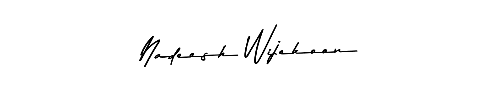 Here are the top 10 professional signature styles for the name Nadeesh Wijekoon. These are the best autograph styles you can use for your name. Nadeesh Wijekoon signature style 9 images and pictures png