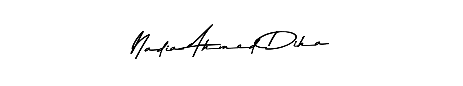 Also we have Nadia Ahmed Diha name is the best signature style. Create professional handwritten signature collection using Asem Kandis PERSONAL USE autograph style. Nadia Ahmed Diha signature style 9 images and pictures png