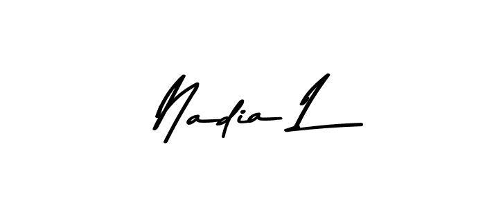 You can use this online signature creator to create a handwritten signature for the name Nadia L. This is the best online autograph maker. Nadia L signature style 9 images and pictures png