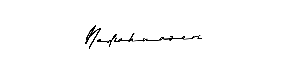 Similarly Asem Kandis PERSONAL USE is the best handwritten signature design. Signature creator online .You can use it as an online autograph creator for name Nadiahnazeri. Nadiahnazeri signature style 9 images and pictures png