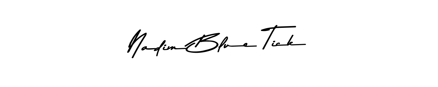 You can use this online signature creator to create a handwritten signature for the name Nadim Blue Tick. This is the best online autograph maker. Nadim Blue Tick signature style 9 images and pictures png