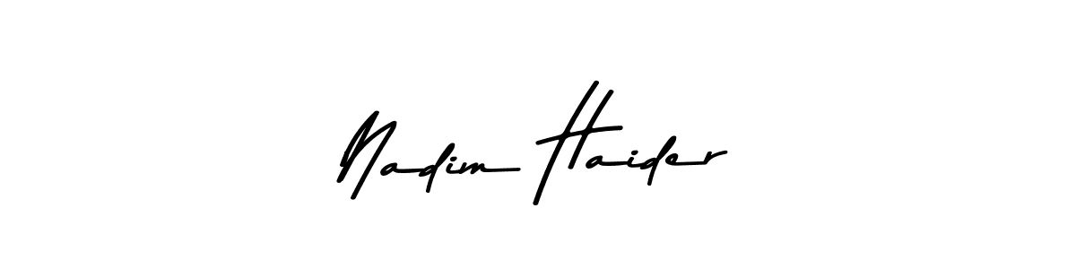 How to Draw Nadim Haider signature style? Asem Kandis PERSONAL USE is a latest design signature styles for name Nadim Haider. Nadim Haider signature style 9 images and pictures png
