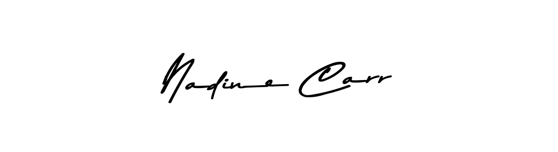 Similarly Asem Kandis PERSONAL USE is the best handwritten signature design. Signature creator online .You can use it as an online autograph creator for name Nadine Carr. Nadine Carr signature style 9 images and pictures png