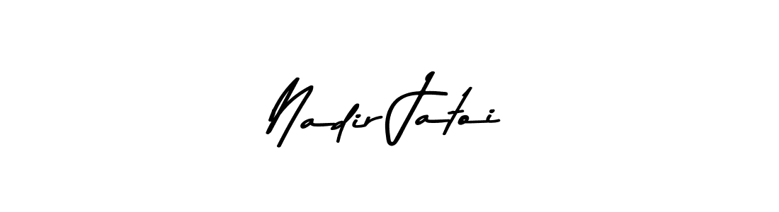 You can use this online signature creator to create a handwritten signature for the name Nadir Jatoi. This is the best online autograph maker. Nadir Jatoi signature style 9 images and pictures png