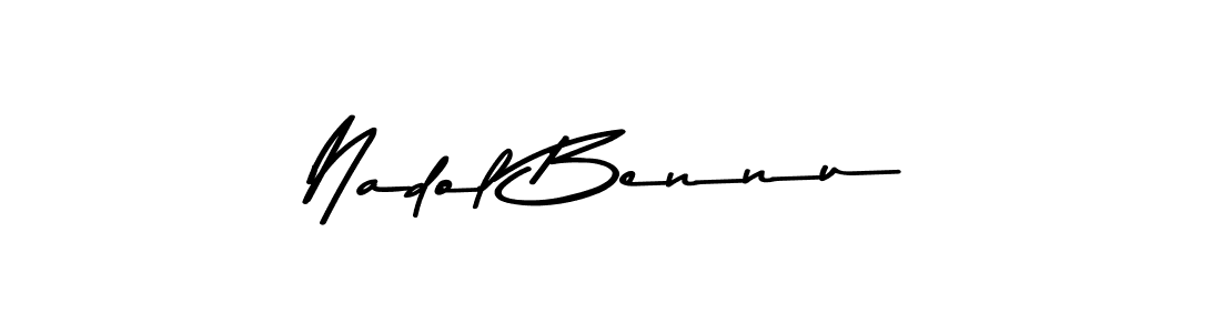 Check out images of Autograph of Nadol Bennu name. Actor Nadol Bennu Signature Style. Asem Kandis PERSONAL USE is a professional sign style online. Nadol Bennu signature style 9 images and pictures png