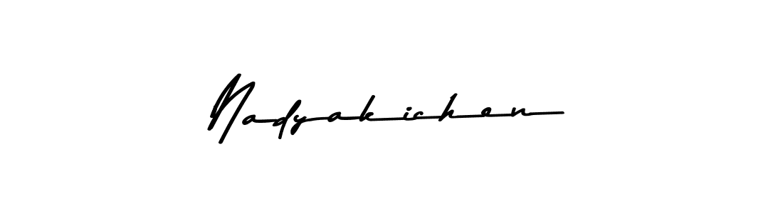 The best way (Asem Kandis PERSONAL USE) to make a short signature is to pick only two or three words in your name. The name Nadyakichen include a total of six letters. For converting this name. Nadyakichen signature style 9 images and pictures png