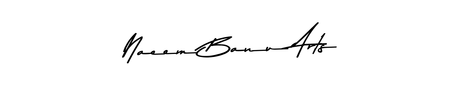 Naeem Banu Arts stylish signature style. Best Handwritten Sign (Asem Kandis PERSONAL USE) for my name. Handwritten Signature Collection Ideas for my name Naeem Banu Arts. Naeem Banu Arts signature style 9 images and pictures png