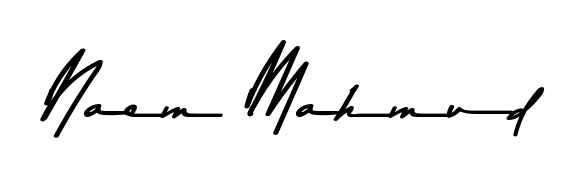 You can use this online signature creator to create a handwritten signature for the name Naem Mahmud. This is the best online autograph maker. Naem Mahmud signature style 9 images and pictures png