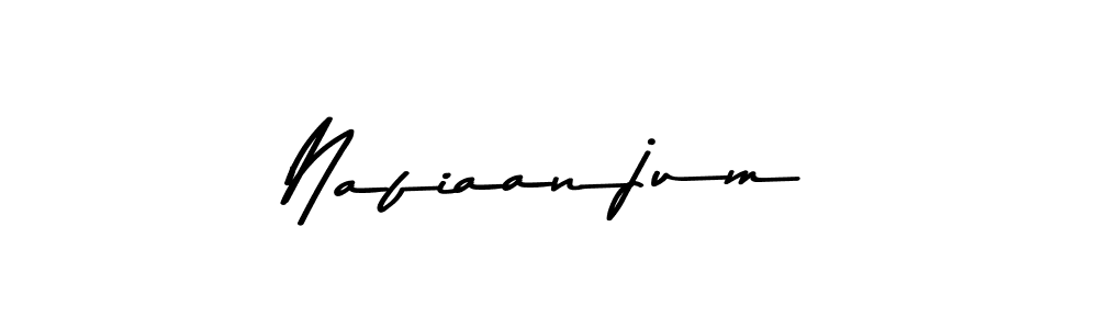 Design your own signature with our free online signature maker. With this signature software, you can create a handwritten (Asem Kandis PERSONAL USE) signature for name Nafiaanjum. Nafiaanjum signature style 9 images and pictures png