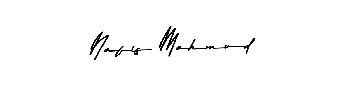 You should practise on your own different ways (Asem Kandis PERSONAL USE) to write your name (Nafis Mahmud) in signature. don't let someone else do it for you. Nafis Mahmud signature style 9 images and pictures png