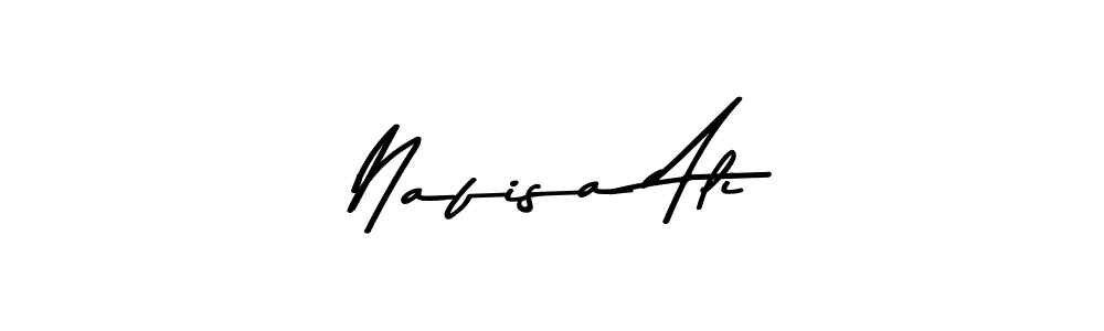 The best way (Asem Kandis PERSONAL USE) to make a short signature is to pick only two or three words in your name. The name Nafisa Ali include a total of six letters. For converting this name. Nafisa Ali signature style 9 images and pictures png