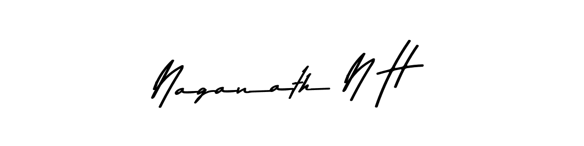 Here are the top 10 professional signature styles for the name Naganath N H. These are the best autograph styles you can use for your name. Naganath N H signature style 9 images and pictures png