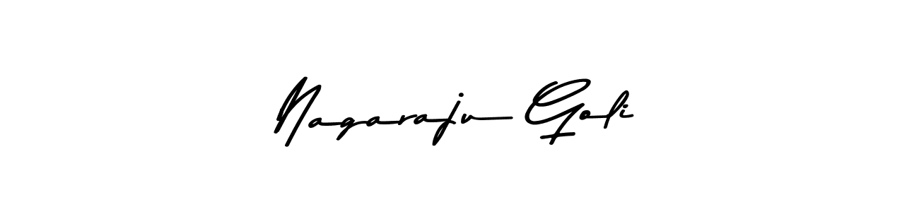 Nagaraju Goli stylish signature style. Best Handwritten Sign (Asem Kandis PERSONAL USE) for my name. Handwritten Signature Collection Ideas for my name Nagaraju Goli. Nagaraju Goli signature style 9 images and pictures png