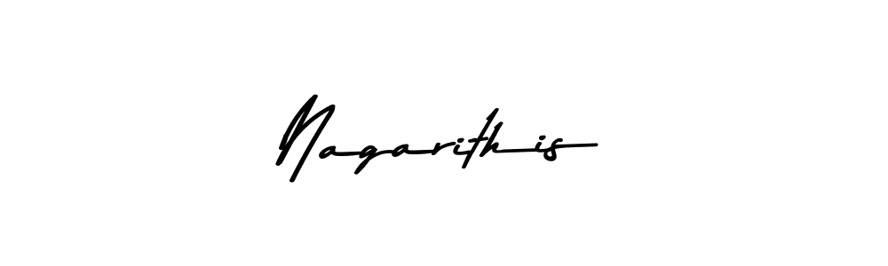 How to Draw Nagarithis signature style? Asem Kandis PERSONAL USE is a latest design signature styles for name Nagarithis. Nagarithis signature style 9 images and pictures png
