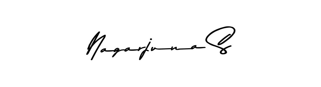 Make a beautiful signature design for name Nagarjuna S. Use this online signature maker to create a handwritten signature for free. Nagarjuna S signature style 9 images and pictures png