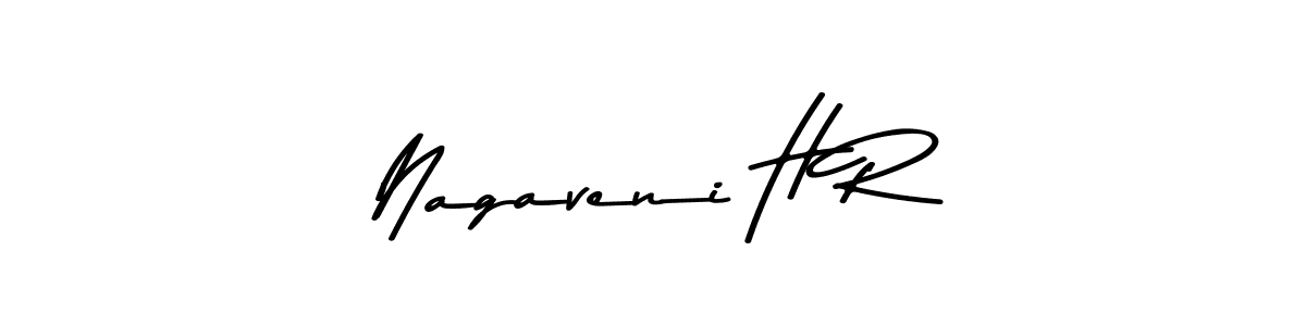 Also You can easily find your signature by using the search form. We will create Nagaveni H R name handwritten signature images for you free of cost using Asem Kandis PERSONAL USE sign style. Nagaveni H R signature style 9 images and pictures png