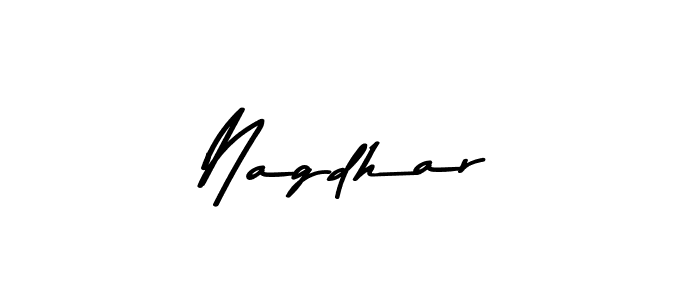 Also we have Nagdhar name is the best signature style. Create professional handwritten signature collection using Asem Kandis PERSONAL USE autograph style. Nagdhar signature style 9 images and pictures png